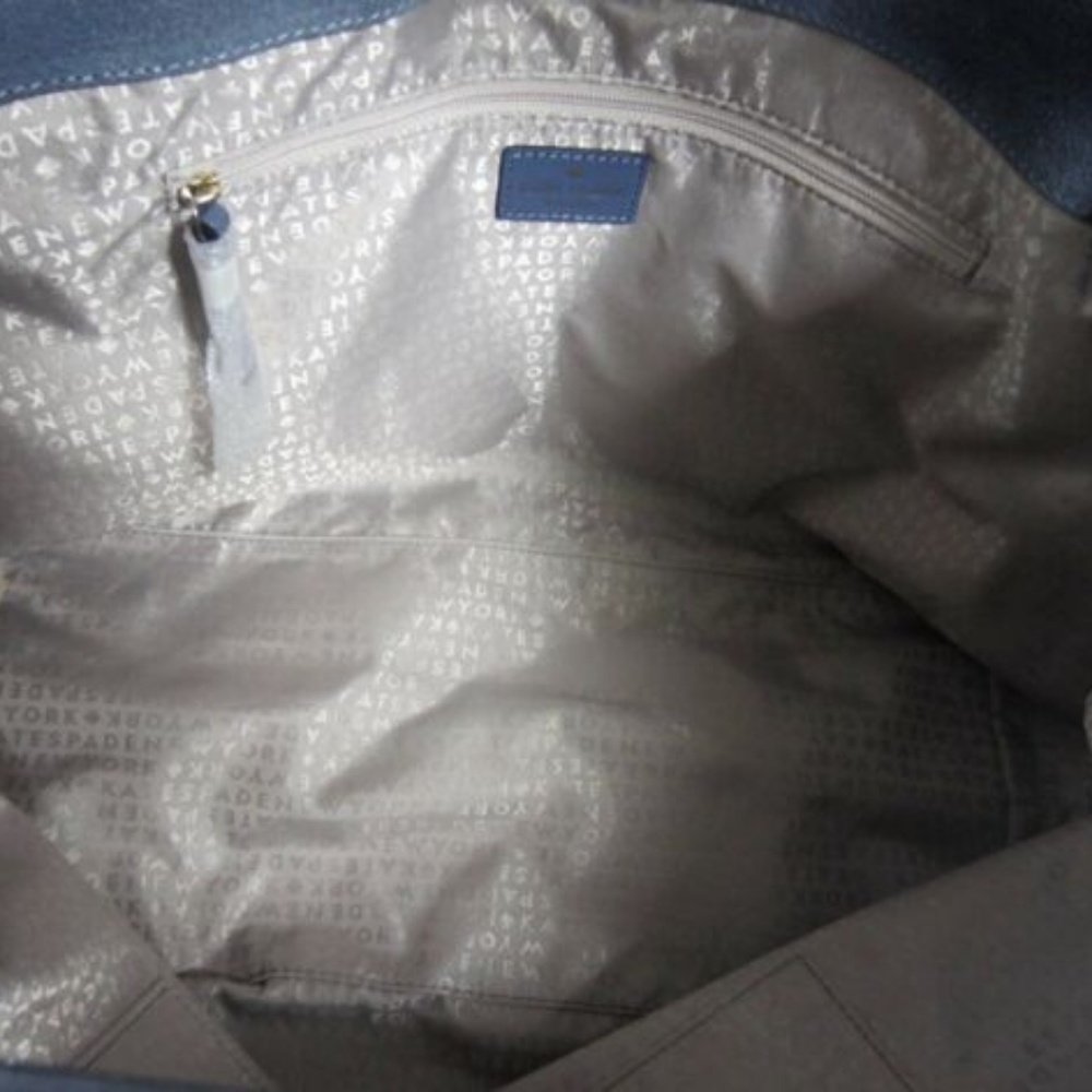 KATE SPADE STARDUST SUEDE WILLA SATCHEL/SLOUCH BAG - Picture 6 of 8